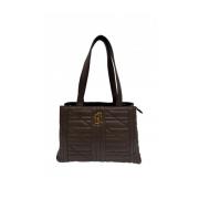 Eco Leren Tote Tas Achala Liu Jo , Brown , Dames