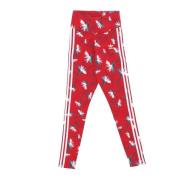 Power Red/Multicolor Leggings Elastische Taille Adidas , Multicolor , ...