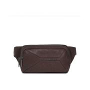 Stijlvolle Crossbody Tas voor Dagelijks Gebruik Piquadro , Brown , Uni...