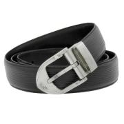 Pre-owned Leather belts Louis Vuitton Vintage , Black , Dames