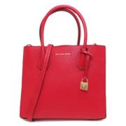 Pre-owned Leather handbags Michael Kors Pre-owned , Red , Dames