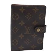 Pre-owned Canvas home-office Louis Vuitton Vintage , Brown , Dames