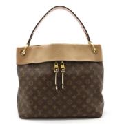 Pre-owned Leather louis-vuitton-bags Louis Vuitton Vintage , Brown , D...