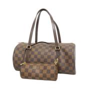 Pre-owned Canvas louis-vuitton-bags Louis Vuitton Vintage , Brown , Da...