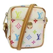 Pre-owned Canvas louis-vuitton-bags Louis Vuitton Vintage , White , Da...