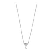 Ketting met logohanger Ami Paris , Gray , Unisex