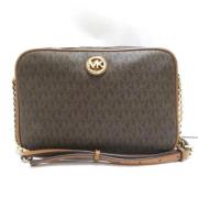 Pre-owned Fabric shoulder-bags Michael Kors Pre-owned , Brown , Dames