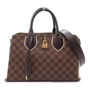 Pre-owned Canvas louis-vuitton-bags Louis Vuitton Vintage , Brown , Da...