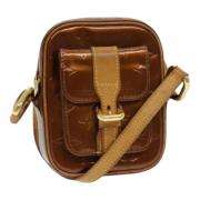 Pre-owned Leather louis-vuitton-bags Louis Vuitton Vintage , Brown , D...