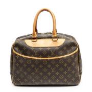 Pre-owned Canvas handbags Louis Vuitton Vintage , Brown , Dames