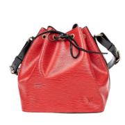 Pre-owned Leather louis-vuitton-bags Louis Vuitton Vintage , Red , Dam...