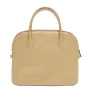 Pre-owned Leather celine-bags Celine Vintage , Beige , Dames