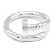 Pre-owned White Gold rings Cartier Vintage , Gray , Dames