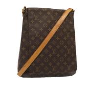 Pre-owned Canvas louis-vuitton-bags Louis Vuitton Vintage , Brown , Da...