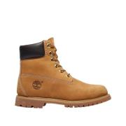 Premium Waterdichte Veterschoenen voor Vrouwen Timberland , Beige , Da...