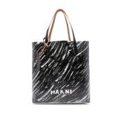 Zwarte handtas voor vrouwen Aw24 Marni , Black , Dames