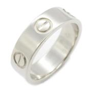 Pre-owned Silver rings Cartier Vintage , Gray , Dames