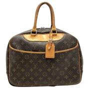 Pre-owned Fabric louis-vuitton-bags Louis Vuitton Vintage , Brown , Da...