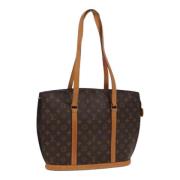 Pre-owned Canvas totes Louis Vuitton Vintage , Brown , Dames