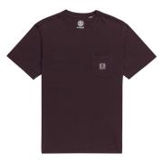 Basis Zak T-shirt Element , Purple , Heren