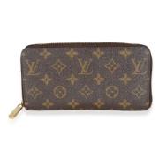 Pre-owned Canvas wallets Louis Vuitton Vintage , Brown , Dames