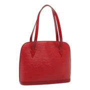 Pre-owned Leather louis-vuitton-bags Louis Vuitton Vintage , Red , Dam...