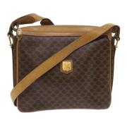 Pre-owned Canvas celine-bags Celine Vintage , Brown , Dames