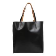 Zwarte Shopper Tas voor Vrouwen Marni , Black , Dames