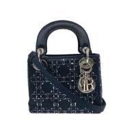 Pre-owned Satin dior-bags Dior Vintage , Black , Dames