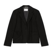 Blazer regular Marc O'Polo , Black , Dames