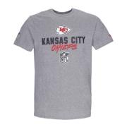 Kansas City Chiefs Voetbal Tee New Era , Gray , Heren