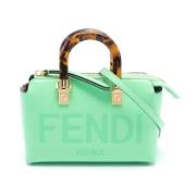 Pre-owned Leather fendi-bags Fendi Vintage , Green , Dames