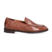 Handgemaakte Zwarte Loafer met Cut-Out Billi Bi , Brown , Dames