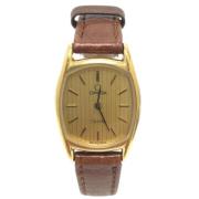 Pre-owned Yellow Gold watches Omega Vintage , Yellow , Dames