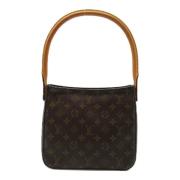 Pre-owned Canvas louis-vuitton-bags Louis Vuitton Vintage , Brown , Da...