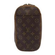 Pre-owned Canvas louis-vuitton-bags Louis Vuitton Vintage , Brown , Da...