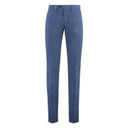 Trousers Canali , Blue , Heren