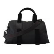 Zwarte Grijze Holdall Tote Schoudertas Dolce & Gabbana , Black , Heren