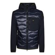 Gewatteerde jas met capuchon Blauer , Blue , Heren