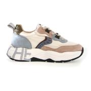 Beige Clubs Sneakers voor Vrouwen Voile Blanche , Multicolor , Dames