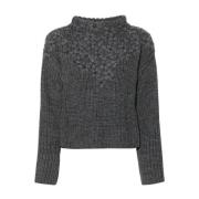 Grijze Sweater Collectie Liu Jo , Gray , Dames