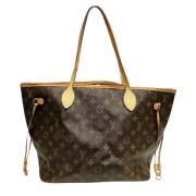 Pre-owned Fabric louis-vuitton-bags Louis Vuitton Vintage , Brown , Da...