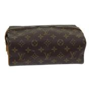 Pre-owned Canvas pouches Louis Vuitton Vintage , Brown , Dames