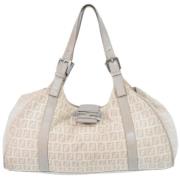 Pre-owned Canvas fendi-bags Fendi Vintage , Beige , Dames