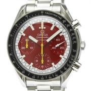 Pre-owned Stainless Steel watches Omega Vintage , Red , Heren