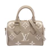 Pre-owned Leather louis-vuitton-bags Louis Vuitton Vintage , Beige , D...