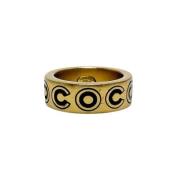 Pre-owned Metal chanel-jewelry Chanel Vintage , Yellow , Dames