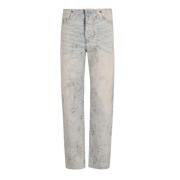 Blauwe Jeans Damesmode Aw24 Diesel , Blue , Dames