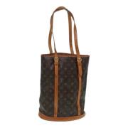 Pre-owned Canvas louis-vuitton-bags Louis Vuitton Vintage , Brown , Da...