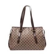 Pre-owned Canvas louis-vuitton-bags Louis Vuitton Vintage , Brown , Da...